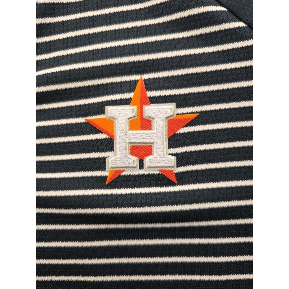 Antigua Houston Astros Striped Long Sleeve Tee - Sporty Chic XL - Picture 5 of 6